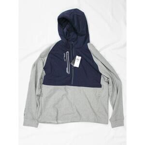 NWT RLX Ralph Lauren Performance Hybrid Hoodie Jacket Gray XXL Full Zip Hooded